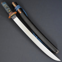 Load image into Gallery viewer, Authentic JAPANESE SAMURAI KATANA SWORD WAKIZASHI SUE SEKI 末関 w/NTHK CERTIFICATE w/KOSHIRAE ANTIQUE