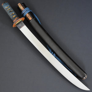 Authentic JAPANESE SAMURAI KATANA SWORD WAKIZASHI SUE SEKI 末関 w/NTHK CERTIFICATE w/KOSHIRAE ANTIQUE