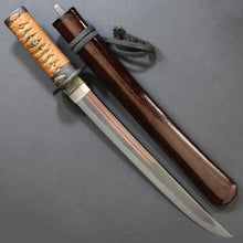 Load image into Gallery viewer, Authentic JAPANESE SAMURAI KATANA SWORD TANTO SUKESADA 祐定 signed w/NBTHK TOKUBETSU KICHO PAPER w/KOSHIRAE ANTIQUE