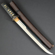 Load image into Gallery viewer, Authentic JAPANESE SAMURAI KATANA SWORD WAKIZASHI ECHIZEN SEKI 越前関 w/NTHK CERTIFICATE w/KOSHIRAE ANTIQUE