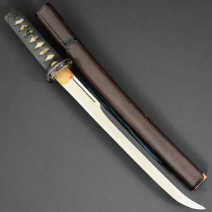 Authentic JAPANESE SAMURAI KATANA SWORD WAKIZASHI ECHIZEN SEKI 越前関 w/NTHK CERTIFICATE w/KOSHIRAE ANTIQUE