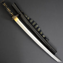 Load image into Gallery viewer, Authentic JAPANESE SAMURAI KATANA SWORD WAKIZASHI SHINTOU MINO 新刀美濃 w/NTHK CERTIFICATE w/KOSHIRAE and SHIRASAYA ANTIQUE