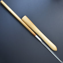 Load image into Gallery viewer, Authentic JAPANESE SAMURAI KATANA SWORD SPEAR OOMI-YARI TADAMITSU 忠光 w/NBTHK TOKUBETSU KICHO PAPER w/SHIRASAYA ANTIQUE