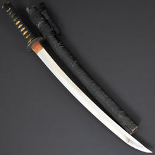 Load image into Gallery viewer, Authentic JAPANESE SAMURAI KATANA SWORD WAKIZASHI KANESHIGE 兼重 signed w/NBTHK TOKUBETSU KICHO PAPER w/KOSHIRAE ANTIQUE