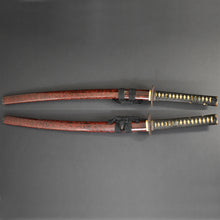 Load image into Gallery viewer, Authentic JAPANESE SAMURAI KATANA SWORD WAKIZASHI SUE UDA 末宇多 w/NBTHK KICHO PAPER w/KOSHIRAE ANTIQUE