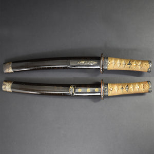 Authentic JAPANESE SAMURAI KATANA SWORD TANTO SUKEYOSHI 祐芳 w/NBTHK KICHO PAPERx2 ANTIQUE