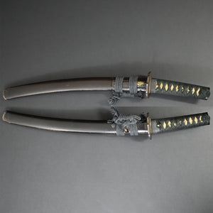 Authentic JAPANESE SAMURAI KATANA SWORD WAKIZASHI SADATSUGU 貞次 signed w/NBTHK TOKUBETSU KICHO PAPER w/KOSHIRAE ANTIQUE