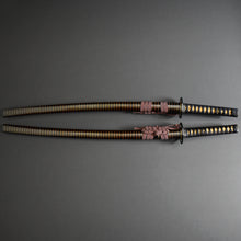 Load image into Gallery viewer, Authentic NIHONTO JAPANESE SAMURAI LONG SWORD KATANA YOSHIKUNI 吉國 signed w/NBTHK HOZON PAPER w/KOSHIRAE ANTIQUE