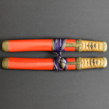 Load image into Gallery viewer, Authentic JAPANESE SAMURAI KATANA SWORD TANTO KANESHIGE 包重 w/NTHK CERTIFICATE ANTIQUE