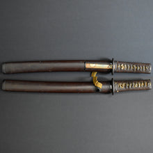 Load image into Gallery viewer, Authentic JAPANESE SAMURAI KATANA SWORD TANTO NAOMASA 直正 w/NBTHK KICHO PAPER ANTIQUE