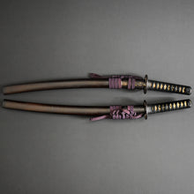 Load image into Gallery viewer, Authentic JAPANESE SAMURAI KATANA SWORD WAKIZASHI KANEZUMI 兼住 signed w/NBTHK KICHO PAPER w/KOSHIRAE ANTIQUE
