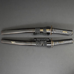 Authentic NIHONTO JAPANESE SAMURAI SWORD WAKIZASHI MORISHIGE 盛重 signed w/NTHK CERTIFICATE w/KOSHIRAE and SHIRASAYA ANTIQUE