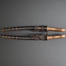 Load image into Gallery viewer, Authentic JAPANESE SAMURAI KATANA SWORD WAKIZASHI MORIHIDE 盛秀 w/NTHK CERTIFICATE ANTIQUE