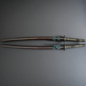Authentic NIHONTO JAPANESE SAMURAI LONG SWORD KATANA KANETSUNE 兼常 w/NBTHK KICHO PAPER w/KOSHIRAE and SHIRASAYA ANTIQUE 72.4cm