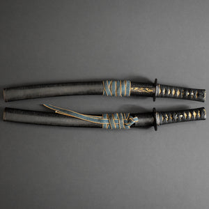 Authentic JAPANESE SAMURAI KATANA SWORD WAKIZASHI JYUMYOU 寿命 signed w/NBTHK HOZON PAPER ANTIQUE