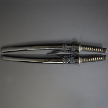 Load image into Gallery viewer, Authentic JAPANESE SAMURAI KATANA SWORD WAKIZASHI MORIHIDE 守秀 signed w/NBTHK TOKUBETSU KICHO PAPER w/KOSHIRAE ANTIQUE