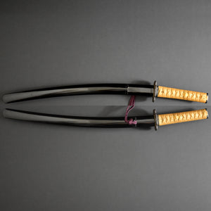 Authentic JAPANESE SAMURAI KATANA SWORD WAKIZASHI YUKIMITSU 行光 w/NTHK CERTIFICATE w/KOSHIRAE ANTIQUE