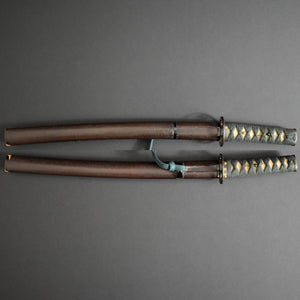 Authentic JAPANESE SAMURAI KATANA SWORD WAKIZASHI ECHIZEN SEKI 越前関 w/NTHK CERTIFICATE w/KOSHIRAE ANTIQUE