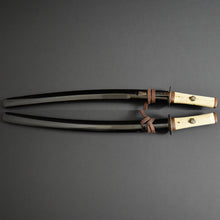 Load image into Gallery viewer, Authentic JAPANESE SAMURAI KATANA SWORD WAKIZASHI KANESADA 兼定 w/NTHK CERTIFICATE ANTIQUE