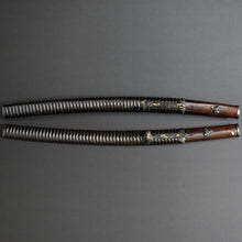 Load image into Gallery viewer, Authentic JAPANESE SAMURAI KATANA SWORD WAKIZASHI KUNIMUNE 国宗 w/NBTHK HOZON PAPER w/KOSHIRAE ANTIQUE