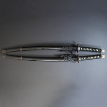 Load image into Gallery viewer, Authentic NIHONTO JAPANESE SAMURAI LONG SWORD KATANA FUJIWARA TAKADA 藤原高田 w/NBTHK HOZON PAPER w/KOSHIRAE ANTIQUE