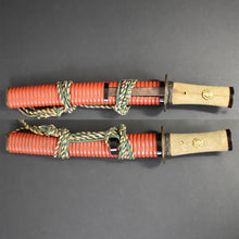 Load image into Gallery viewer, Authentic JAPANESE SAMURAI KATANA SWORD TANTO OWARIZEKI 尾張関 w/NBTHK HOZON PAPER ANTIQUE