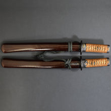 Load image into Gallery viewer, Authentic JAPANESE SAMURAI KATANA SWORD TANTO SUKESADA 祐定 signed w/NBTHK TOKUBETSU KICHO PAPER w/KOSHIRAE ANTIQUE