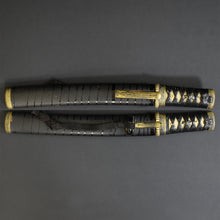 Load image into Gallery viewer, Authentic JAPANESE SAMURAI KATANA SWORD TANTO JYUMYO 寿命 w/NBTHK KICHO PAPER ANTIQU