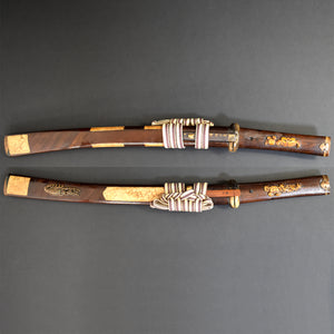 Authentic JAPANESE SAMURAI KATANA SWORD WAKIZASHI HIROMITSU 弘光 signed w/NBTHK HOZON PAPER ANTIQUE