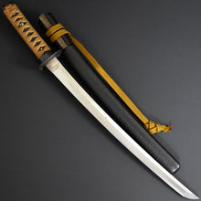 Load image into Gallery viewer, Authentic JAPANESE SAMURAI KATANA SWORD WAKIZASHI JYUMYO 寿命 signed w/NBTHK TOKUBETSU KICHO PAPER x2 w/KOSHIRAE ANTIQUE