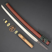 Load image into Gallery viewer, Authentic NIHONTO JAPANESE SAMURAI LONG SWORD KATANA YUKIMITSU 行光 signed w/NBTHK TOKUBETSU KICHO PAPER w/KOSHIRAE ANTIQUE