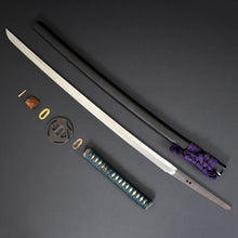 Load image into Gallery viewer, Authentic NIHONTO JAPANESE SAMURAI LONG SWORD KATANA UJINOBU 氏信 signed w/NBTHK KICHO PAPER w/KOSHIRAE ANTIQUE