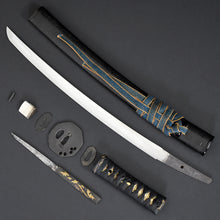 Load image into Gallery viewer, Authentic JAPANESE SAMURAI KATANA SWORD WAKIZASHI JYUMYOU 寿命 signed w/NBTHK HOZON PAPER ANTIQUE