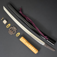 Load image into Gallery viewer, Authentic JAPANESE SAMURAI KATANA SWORD WAKIZASHI YUKIMITSU 行光 w/NTHK CERTIFICATE w/KOSHIRAE ANTIQUE