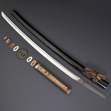 Load image into Gallery viewer, Authentic NIHONTO JAPANESE SAMURAI LONG SWORD KATANA MASANORI 正則 w/NBTHK HOZON PAPER w/KOSHIRAE ANTIQUE 69.7cm