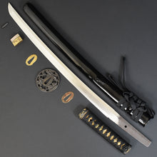 Load image into Gallery viewer, Authentic JAPANESE SAMURAI KATANA SWORD WAKIZASHI MORIHIDE 守秀 signed w/NBTHK TOKUBETSU KICHO PAPER w/KOSHIRAE ANTIQUE