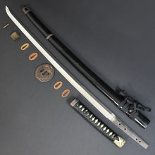 Load image into Gallery viewer, Authentic NIHONTO JAPANESE SAMURAI LONG SWORD KATANA FUJIWARA TAKADA 藤原高田 w/NBTHK HOZON PAPER w/KOSHIRAE ANTIQUE