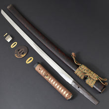 Load image into Gallery viewer, Authentic NIHONTO JAPANESE SAMURAI LONG SWORD KATANA OWARIZEKI 尾張関 w/NBTHK HOZON PAPER w/KOSHIRAE ANTIQUE