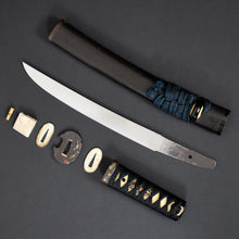 Load image into Gallery viewer, Authentic JAPANESE SAMURAI KATANA SWORD TANTO KANENORI 包則 w/NTHK CERTIFICATE ANTIQUE