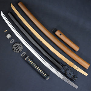 Authentic NIHONTO JAPANESE SAMURAI LONG SWORD KATANA FUYUHIRO 冬廣 signed w/NBTHK TOKUBETSU KICHO PAPER w/KOSHIRAE ANTIQUE