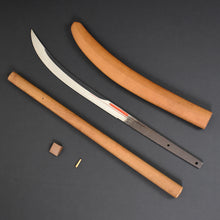 Load image into Gallery viewer, Authentic JAPANESE SAMURAI KATANA SWORD NAGINATA HIDETSUGU 栄次 signed w/NBTHK TOKUBETSU KICHO PAPER ANTIQUE