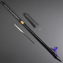 Load image into Gallery viewer, Authentic JAPANESE SAMURAI KATANA SWORD SPEAR YARI KANETSUNA 兼綱 signed w/NBTHK HOZON PAPER ANTIQUE