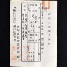 Load image into Gallery viewer, Authentic JAPANESE SAMURAI KATANA SWORD WAKIZASHI KANESHIGE 兼重 signed w/NBTHK TOKUBETSU KICHO PAPER w/KOSHIRAE ANTIQUE