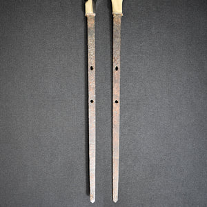 Authentic JAPANESE SAMURAI KATANA SWORD SPEAR YARI KANETSUGU 包次 signed w/NBTHK HOZON PAPER ANTIQUE