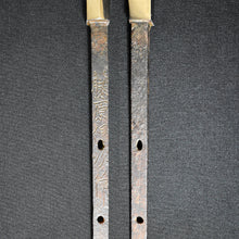 Load image into Gallery viewer, Authentic JAPANESE SAMURAI KATANA SWORD SPEAR YARI KANETSUGU 包次 signed w/NBTHK HOZON PAPER ANTIQUE