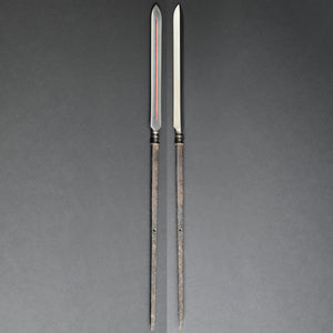 Authentic JAPANESE SAMURAI KATANA SWORD SPEAR YARI KANABO 金房 w/NBTHK KICHO PAPER w/SHIRASAYA ANTIQUE
