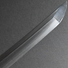 Load image into Gallery viewer, Authentic JAPANESE SAMURAI KATANA SWORD WAKIZASHI TANEMITSU 胤光 w/NBTHK KICHO PAPER w/KOSHIRAE ANTIQUE