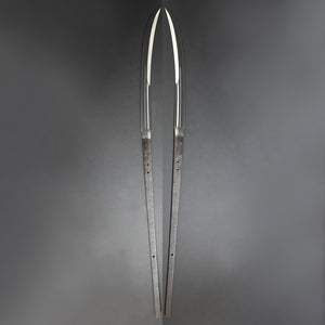 Authentic JAPANESE SAMURAI KATANA SWORD NAGINATA NOBUKUNI 信国 w/NTHK CERTIFICATE w/SHIRASAYA ANTIQUE