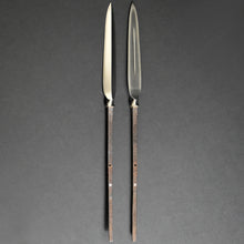 Load image into Gallery viewer, Authentic JAPANESE SAMURAI KATANA SWORD SPEAR YARI KANETSUNA 兼綱 signed w/NBTHK HOZON PAPER ANTIQUE