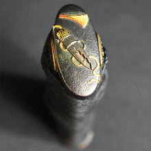 Load image into Gallery viewer, Authentic JAPANESE SAMURAI KATANA SWORD WAKIZASHI JYUMYOU 寿命 signed w/NBTHK HOZON PAPER ANTIQUE